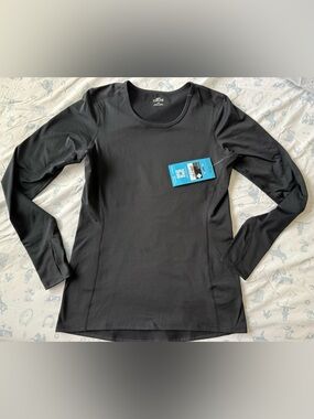 Hot Chillys Black Long-Sleeve Performance Tee